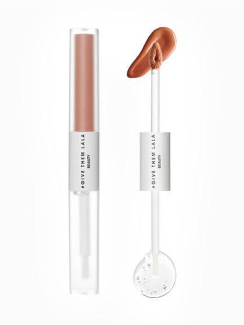 #Give Them Lala Beauty Double Ended Lip Duo in Birthday Suit NIB